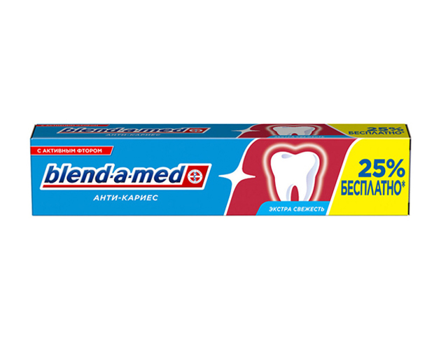 Bland a med toothpaste mentol 125ml